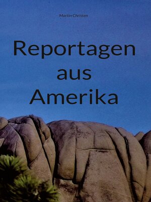 cover image of Reportagen aus Amerika